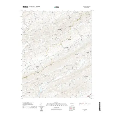 2019 Map of Lee Valley, 2019 Print