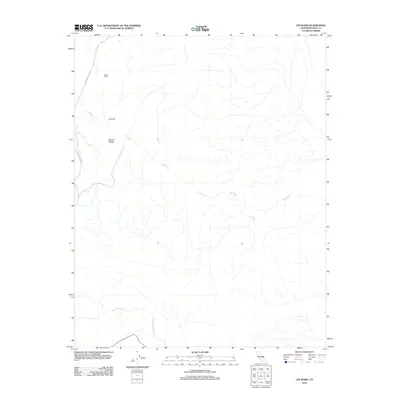 2012 Map of Lee Wash, 2012 Print