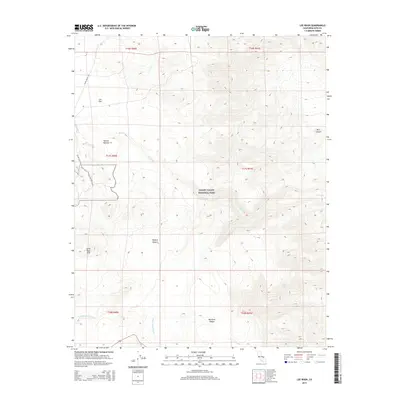 2015 Map of Lee Wash, 2015 Print