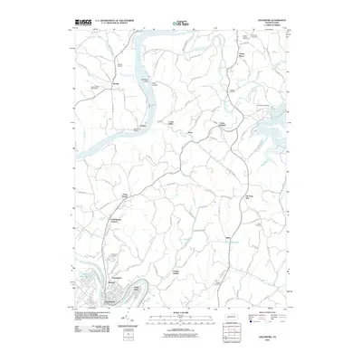 2010 Map of Leechburg, 2010 Print