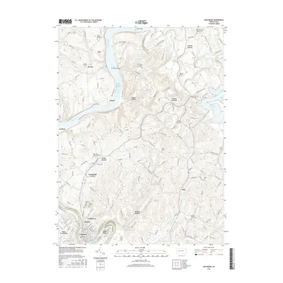 2016 Map of Leechburg, 2016 Print