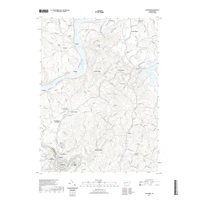 2019 Map of Leechburg, 2019 Print