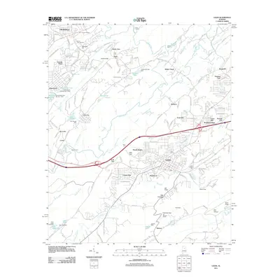 2011 Map of Leeds, 2011 Print
