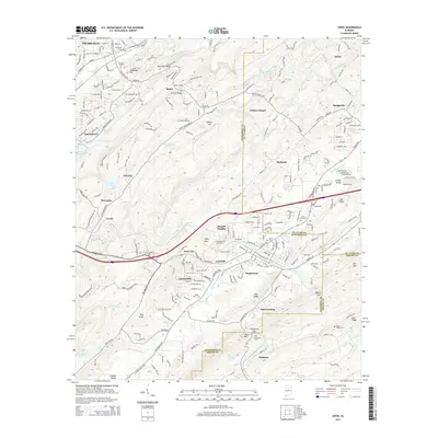 2014 Map of Leeds, 2014 Print