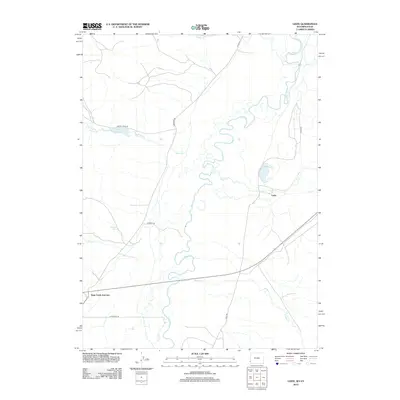 2012 Map of Leefe, 2012 Print