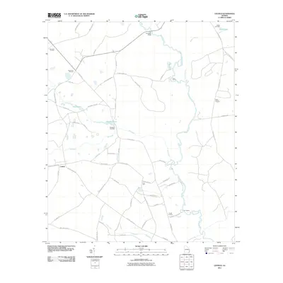 2011 Map of Leefield, 2011 Print