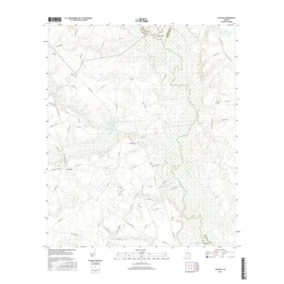 2017 Map of Leefield, 2017 Print
