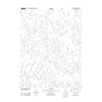 2012 Map of Leek Spring Hill, 2012 Print