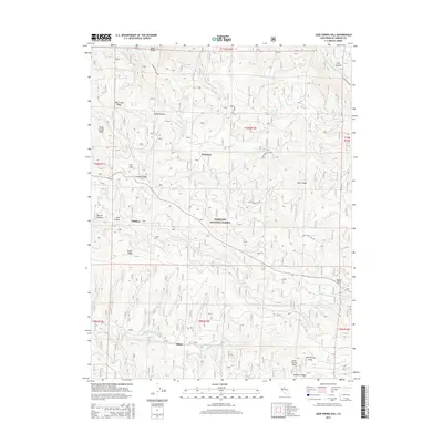 2015 Map of Leek Spring Hill, 2015 Print