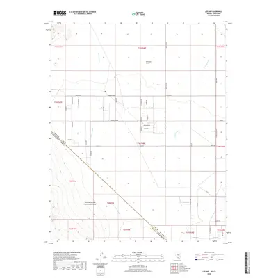 2018 Map of Leeland, 2018 Print