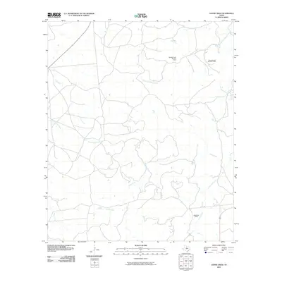 2010 Map of Leeper Creek, 2010 Print