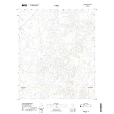 2019 Map of Leeper Creek, 2019 Print