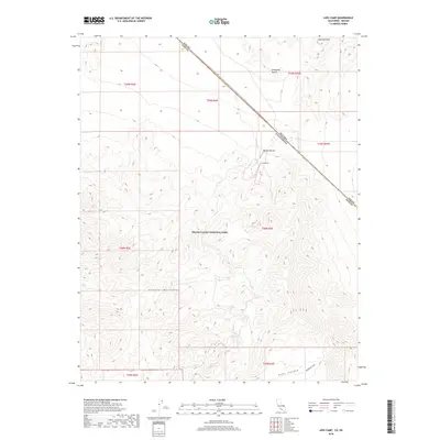 2018 Map of Lees Camp, 2018 Print