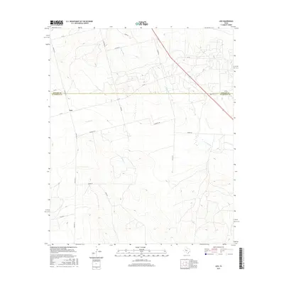 2016 Map of Lees, 2016 Print