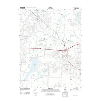 2011 Map of Lees Summit, 2011 Print