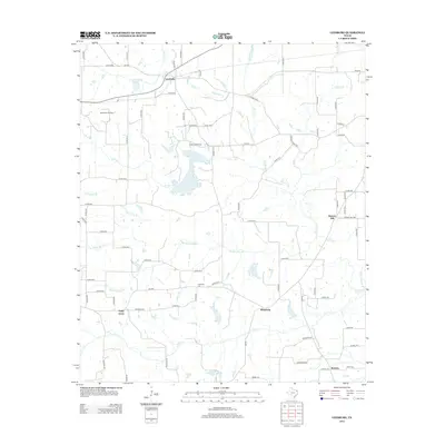 2012 Map of Leesburg, 2012 Print