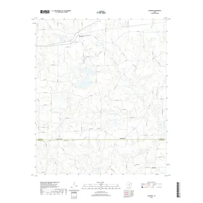 2019 Map of Leesburg, 2019 Print