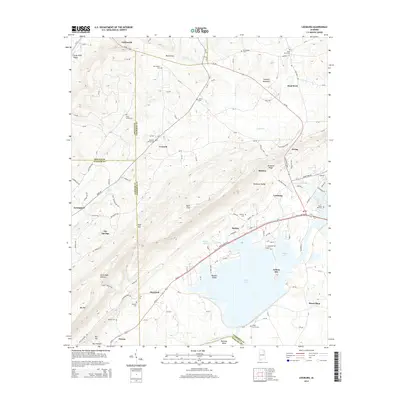2014 Map of Leesburg, 2014 Print