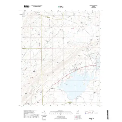 2018 Map of Leesburg, 2018 Print