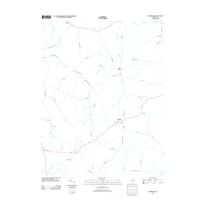 2013 Map of Leesburg, 2013 Print