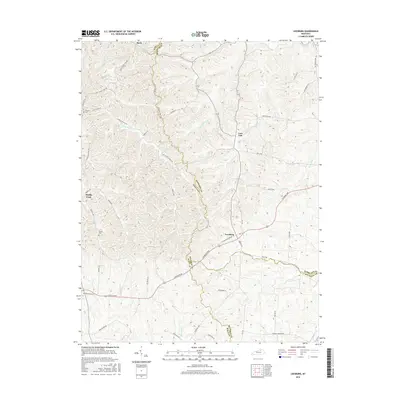 2016 Map of Leesburg, 2016 Print
