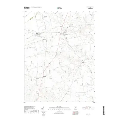 2019 Map of Leesburg, 2019 Print