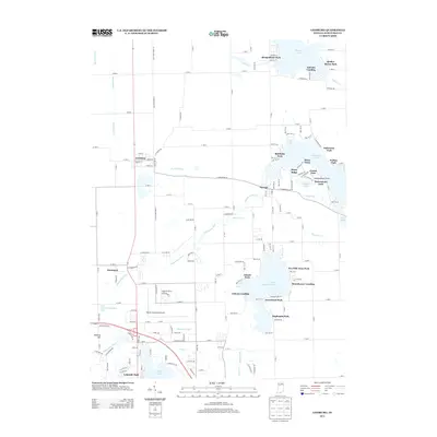 2013 Map of Leesburg, 2013 Print