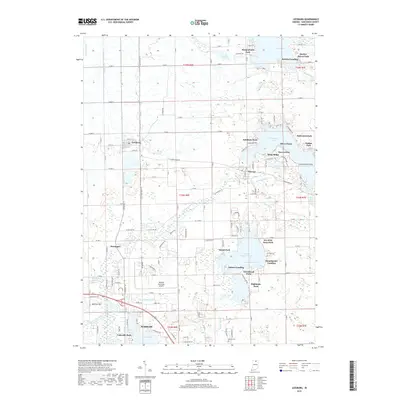 2019 Map of Leesburg, 2019 Print
