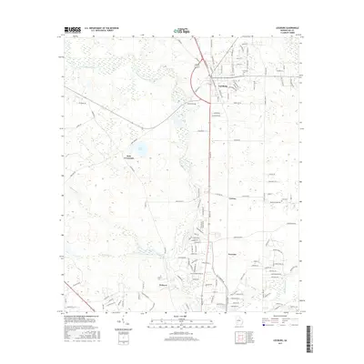 2017 Map of Leesburg, 2017 Print