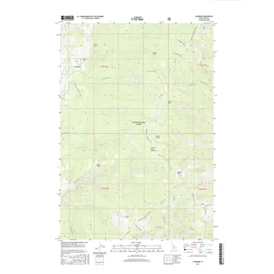 2017 Map of Leesburg, 2017 Print