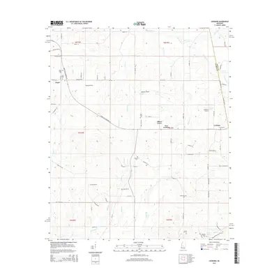 2015 Map of Leesburg, 2015 Print