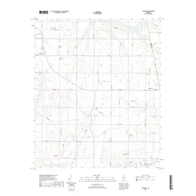 2018 Map of Leesburg, 2018 Print