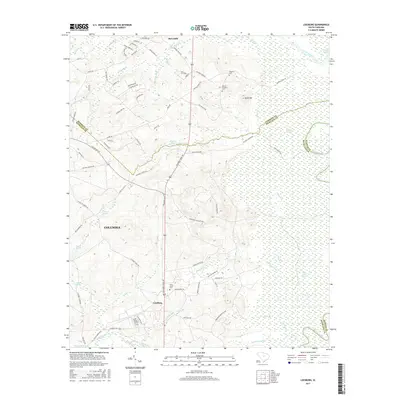 2017 Map of Leesburg, 2017 Print