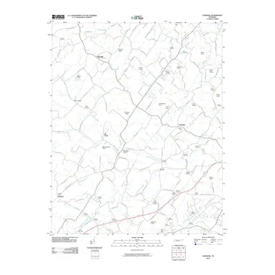 2010 Map of Leesburg, 2010 Print