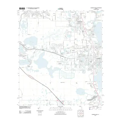 2012 Map of Leesburg West, 2012 Print