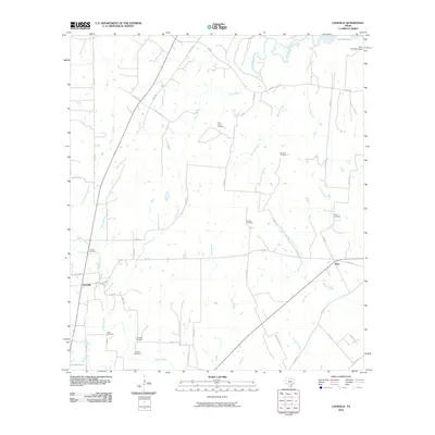 2010 Map of Leesville, 2010 Print