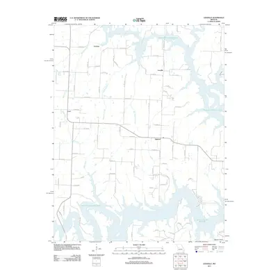 2011 Map of Leesville, 2011 Print