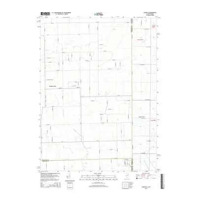 2015 Map of Leesville, 2015 Print