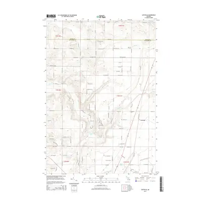 2014 Map of Leetsville, 2014 Print