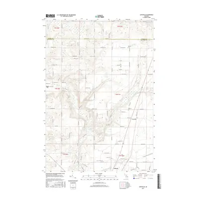 2017 Map of Leetsville, 2017 Print