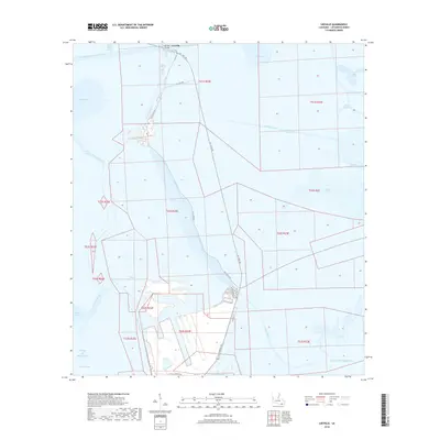 2018 Map of Leeville, 2018 Print