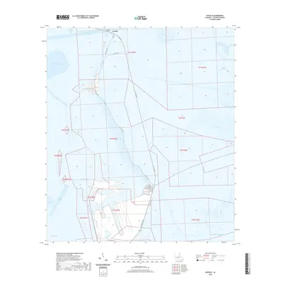 2020 Map of Leeville, 2020 Print