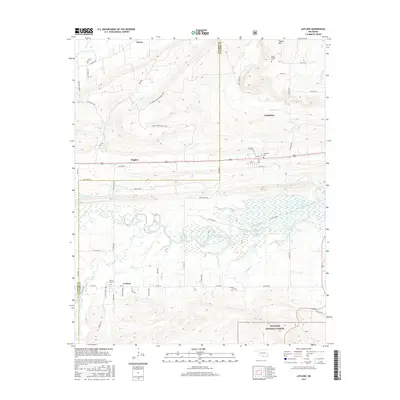 2016 Map of Leflore, 2016 Print