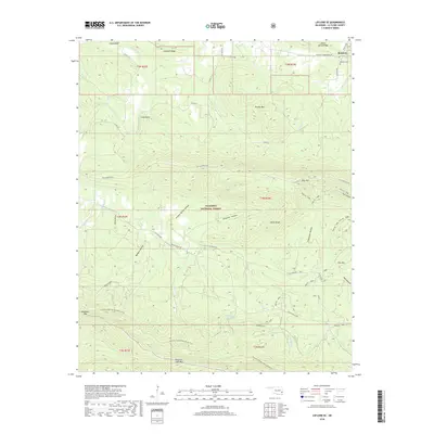 2018 Map of Leflore SE, 2018 Print