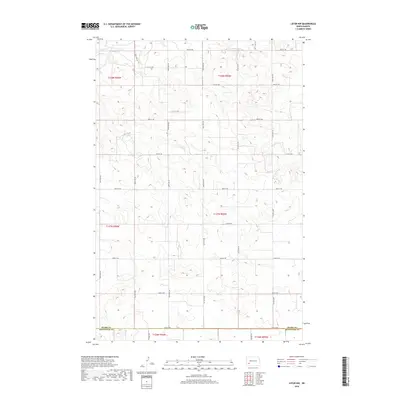 2018 Map of Lefor NW, 2018 Print