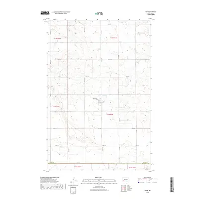 2018 Map of Lefor, 2018 Print