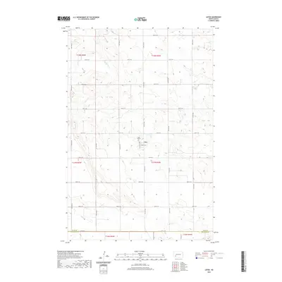 2020 Map of Lefor, 2020 Print