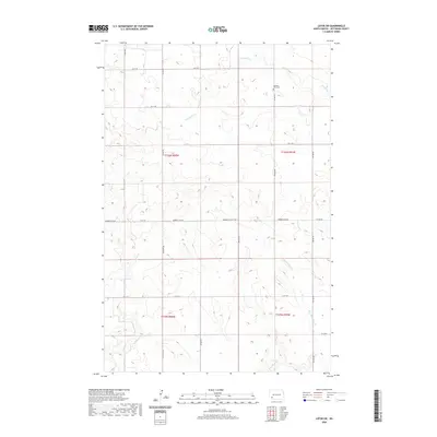 2020 Map of Lefor SW, 2020 Print
