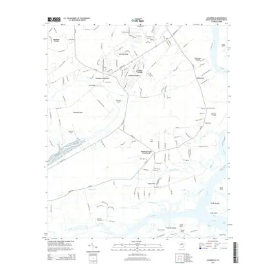 2014 Map of Legareville, 2014 Print