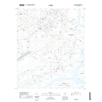 2020 Map of Legareville, 2020 Print